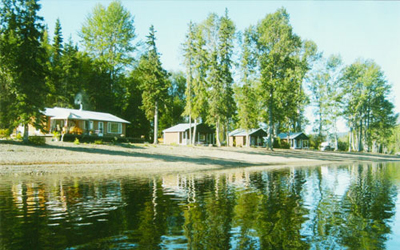 The Narrows on Takla Lake - lakefront cabins for rent